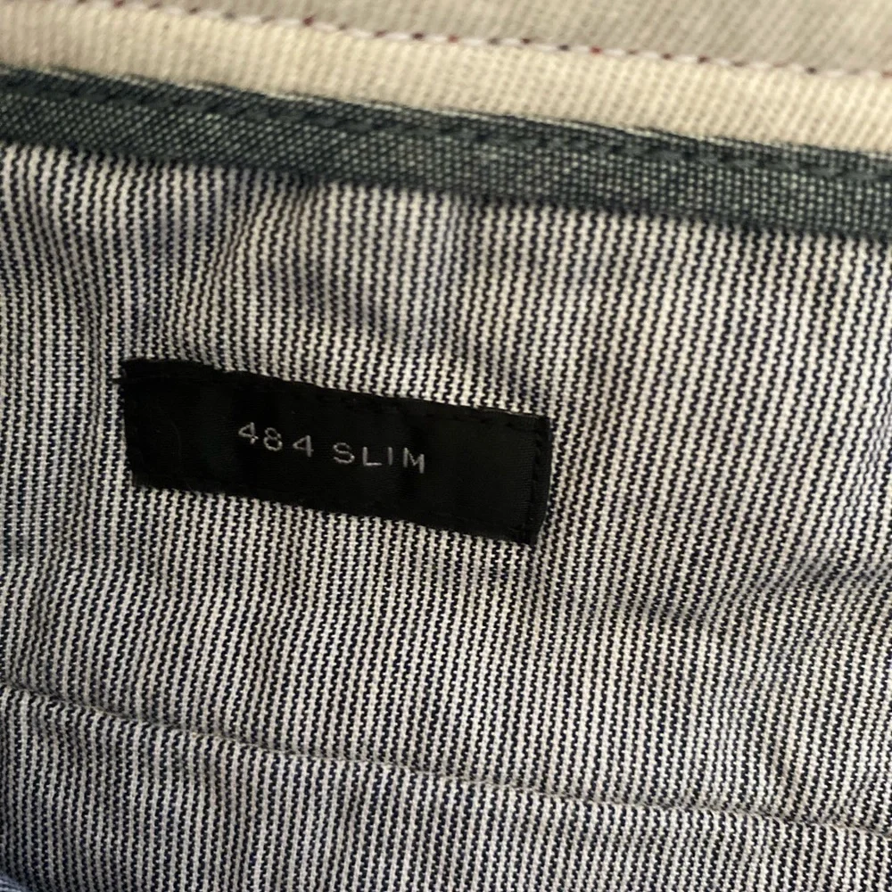J Crew Mens Bleecker Chino Pants Size 34/30 Red Salmon Cotton Stretch Flat Front